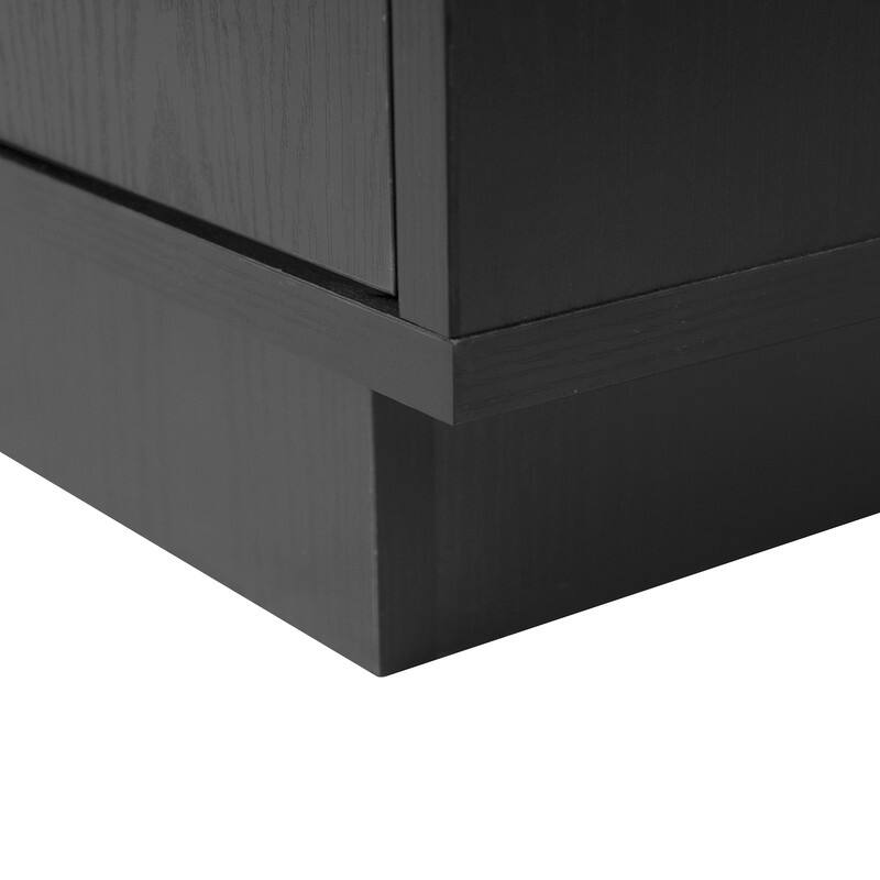Storage Cabinet with Acrylic Door for Living Room, Dining Room, Study