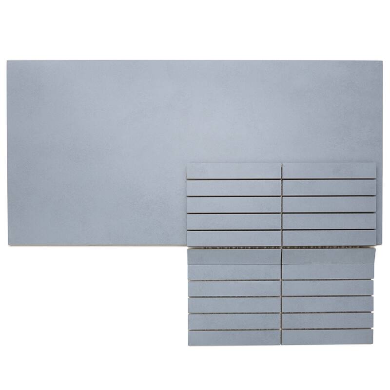 Foundry 1x6 Matte Porcelain Subway Mosaic Tile - Floor, Wall, Backsplash