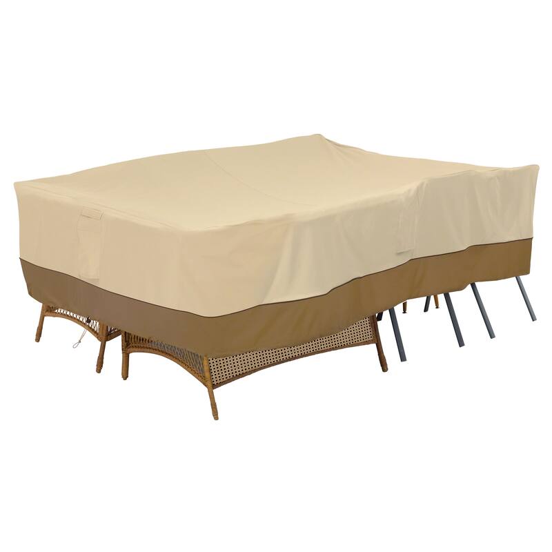 Classic Accessories Veranda Water-Resistant 100 Inch General Purpose Patio Furniture Cover