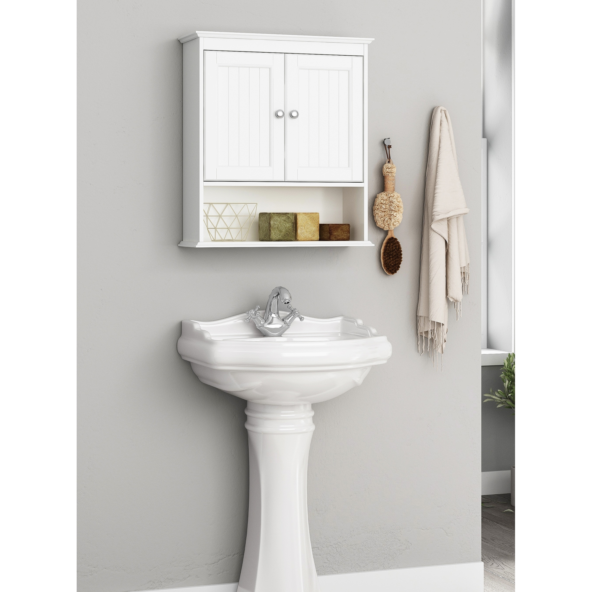 Spirich Home Bathroom Shelf Over-The-Toilet, Bathroom SpaceSaver, Bathroom  Bathroom Storage Cabinet Organizer with Drawer - On Sale - Bed Bath &  Beyond - 34117129
