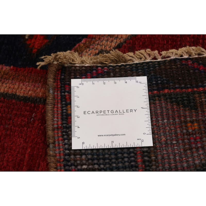 ECARPETGALLERY Hand-knotted Konya Anatolian Red Wool Rug - 4'4 x 7'1