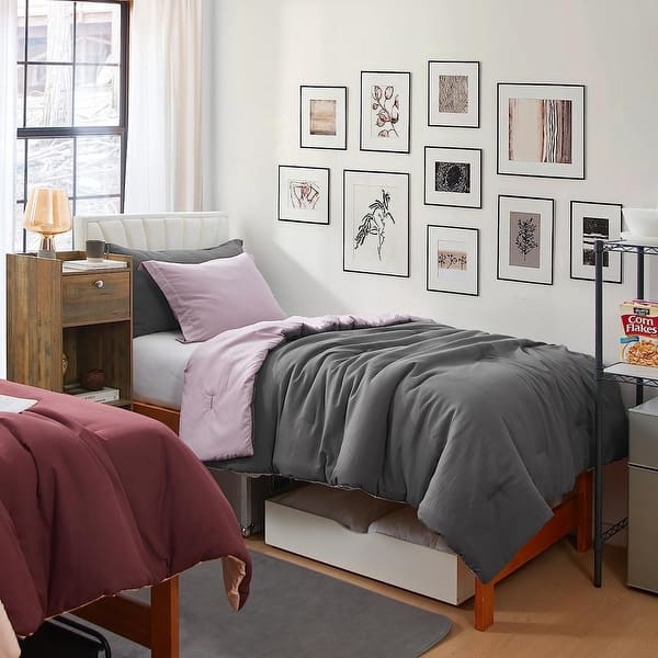 Dorm Haul® - Cozy College Comforter Set - Twin XL Reversible Bedding