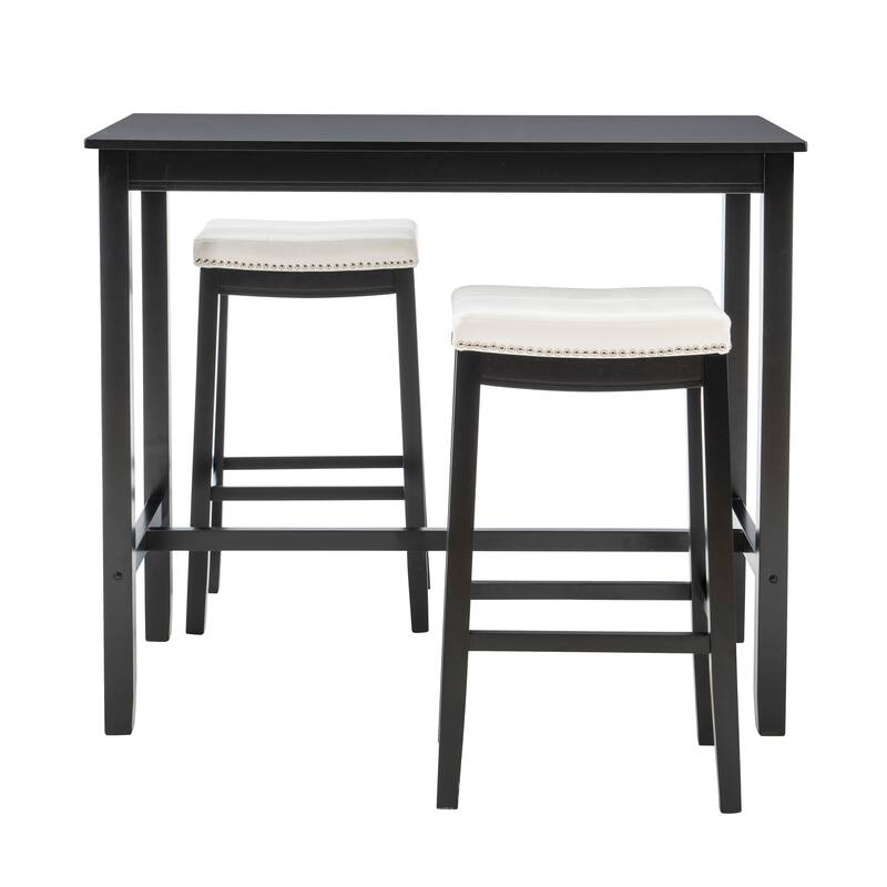 Linon Bridgeport 3-Piece Bar Dining Set