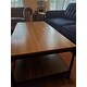 Carbon Loft Witten Angle Iron and Driftwood Coffee Table - 48 x 24 x 18h