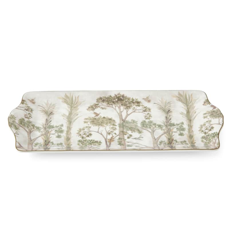 Kit Kemp for Spode Tall Trees Sandwich Tray - 12" x 6"