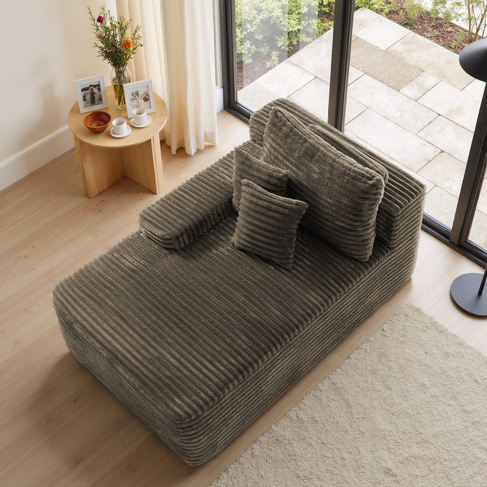 Cathy 41" W No Assembly Required Chaise Lounge