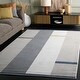 preview thumbnail 2 of 6, SAFAVIEH Pyramid Emma Modern Stripe Rug