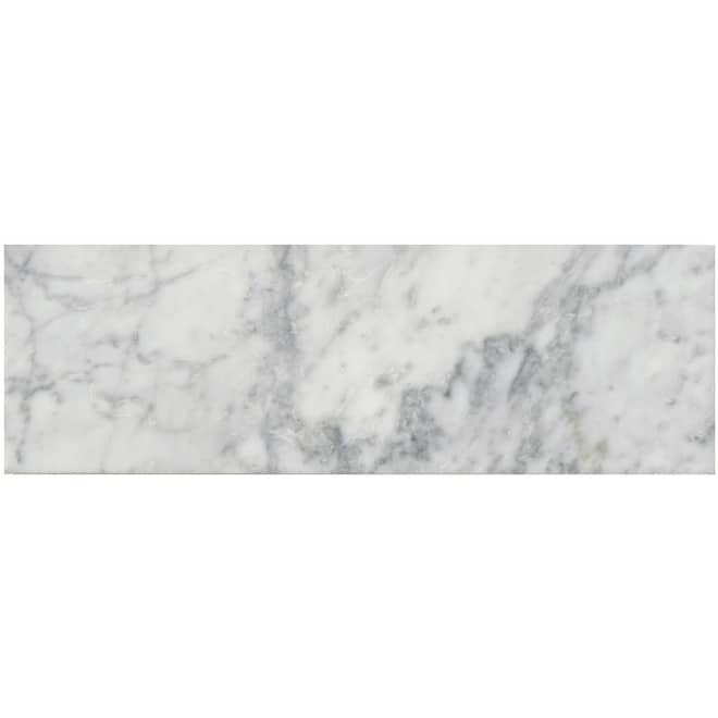 Ackland AKM-S-4X12TLH-CA 4" x 12" Marble Solid Floor and Wall Tile - - Castella Cambria