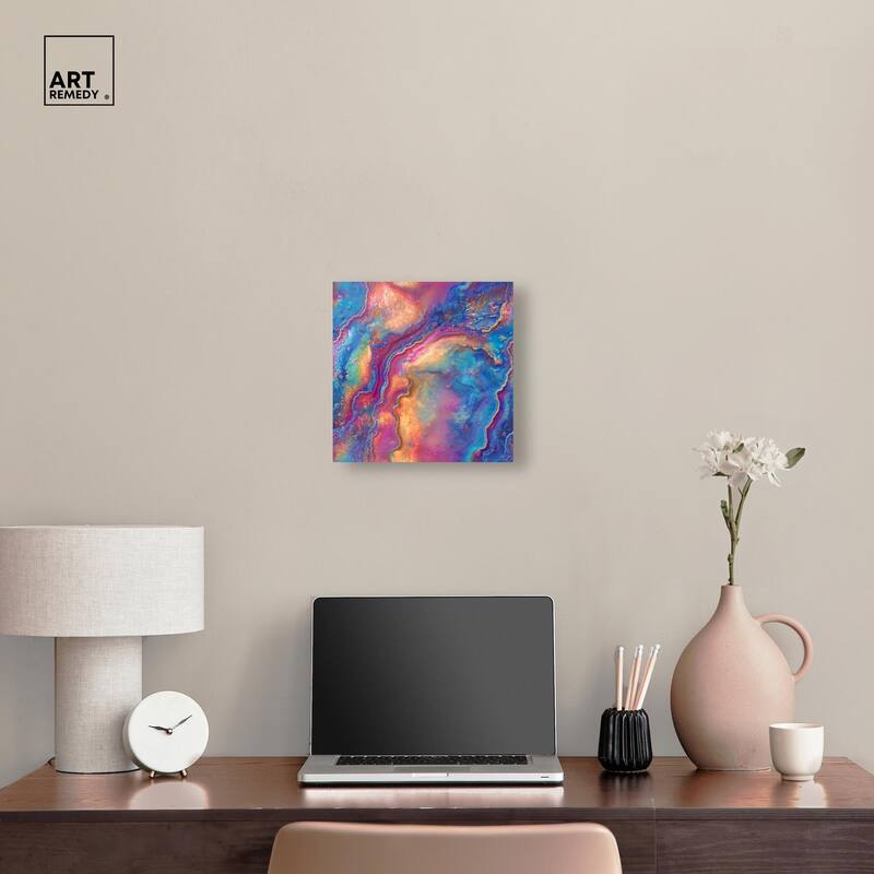 Glittering Spectrum II Canvas by Art Remedy, Gallery Wrapped