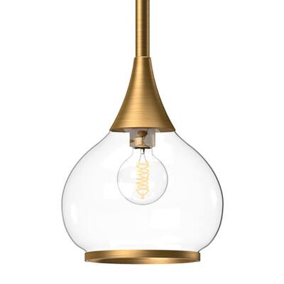 Alora Lighting PD524006CL Hazel 7" Wide Mini Pendant with Clear Glass