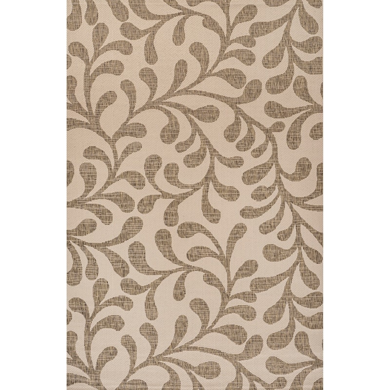 JONATHAN Y Scandi All Over Indoor/Outdoor Area Rug - 4 X 6 - Brown/Beige