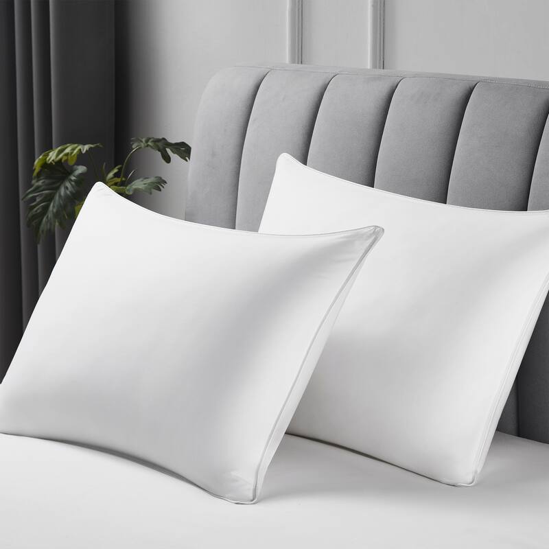 700 Fill Power Pyrenees Medium Chamber Pillow for Back Sleepers by Stearns & Foster® - White