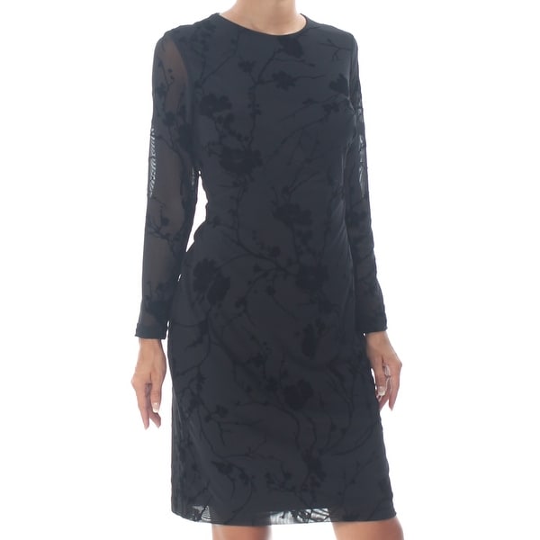 black velvet floral dress