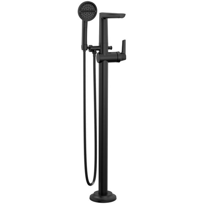 Delta Galeon Floor Mounted Freestanding Tub Filler with Built-In