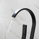 preview thumbnail 12 of 27, Floor Mounted Single Handle Clawfoot Tub Faucet with Hand shower - 8" x 48"