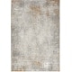 preview thumbnail 6 of 14, Nourison Home Texture Indoor only Cream / Ivory Abstract Area Rug Grey/Beige - 7' 10" x 9' 10" - Rectangle