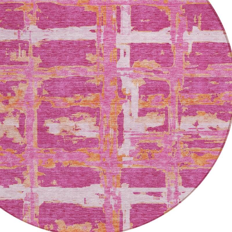 HomeRoots Striped Transitional Rectangle Outdoor Rug