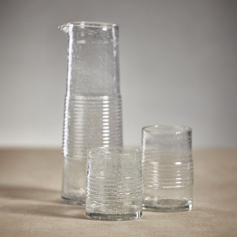Langston Bubble Double Old Fashioned Glasses, Set of 6