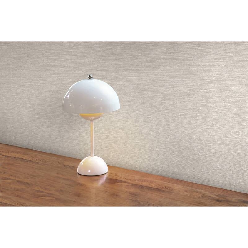 Warner Declan Stone Woven Wallpaper