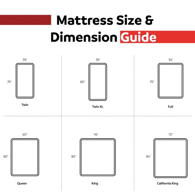 Majestic 14-Inch Medium Gel Memory Foam Hybrid Mattress in a Box