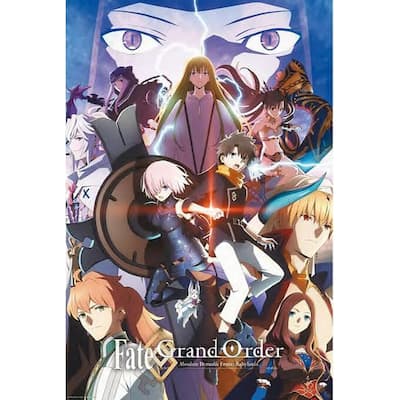 Fate Grand Order Group Art Poster - 24 x 36 Inch