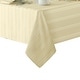 preview thumbnail 8 of 30, Denley Stripe Jacquard Fabric Tablecloth