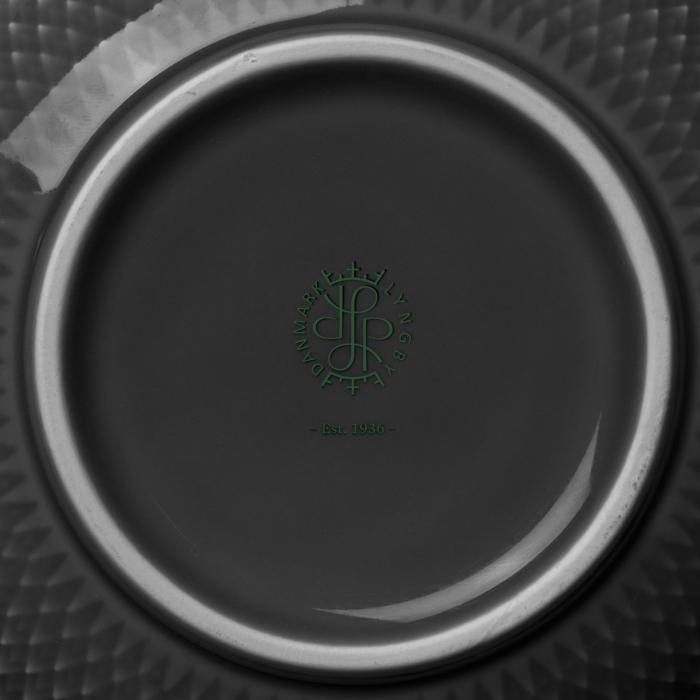 Rhombe Earth Bowl, Slate, Ø: 4.3" - Ø: 4.3"