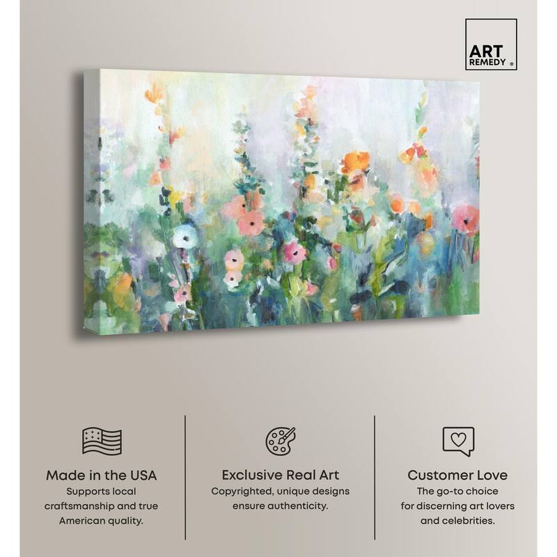 Harmony of Summer Canvas by Art Remedy, Gallery Wrapped