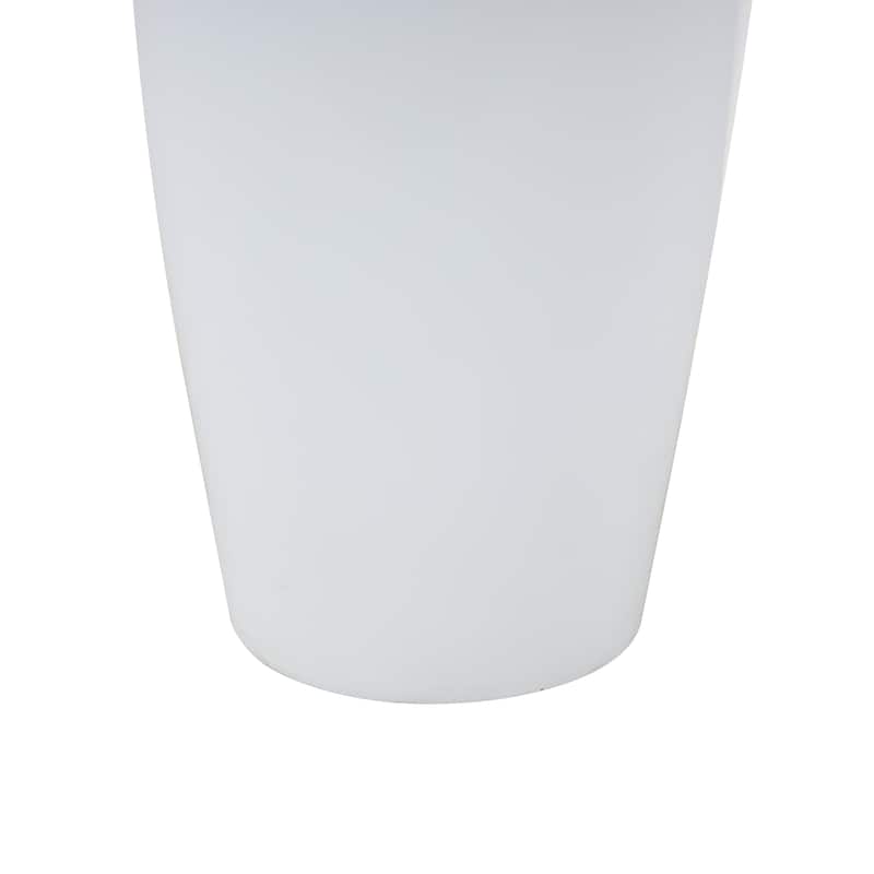 Fiberglass Minimalistic Decorative Vase - White - Roche River Decor