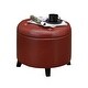 preview thumbnail 26 of 48, Copper Grove Chrysanthemum Round Storage Ottoman