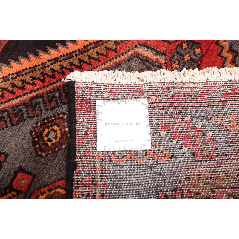 ECARPETGALLERY Hand-knotted Andelz Red Wool Rug - 4'1 x 7'2