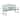 SAFAVIEH Outdoor Living Mischa 63-Inch Wood Bench, Beach House Blu - 63" x 25.2" x 37.8"
