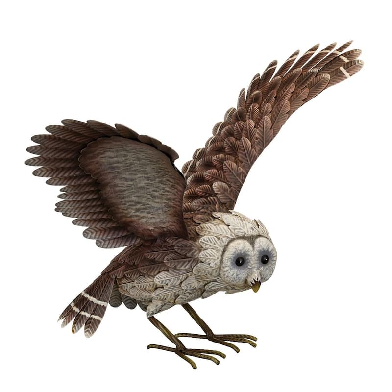 Barn Owl - Wings Up - 27"x16.5"x15"