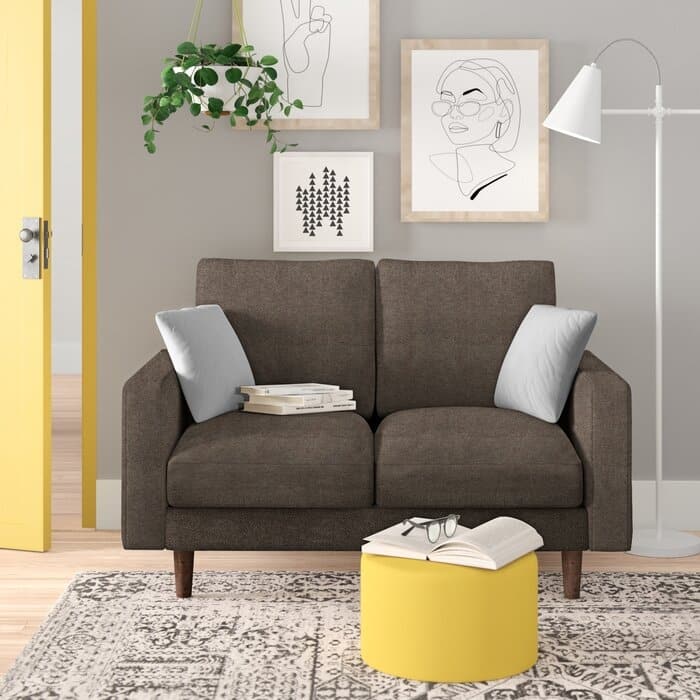Craigmont 50.4'' Square Arm Loveseat