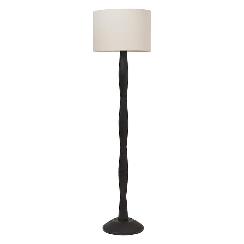Francine 60" Height Floor Lamp, Black - 16 x 60 x 16