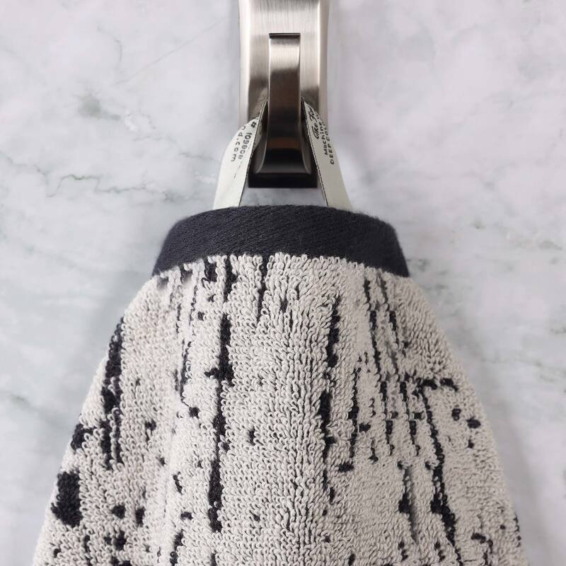Superior Lodie Cotton Jacquard Solid and Two-Toned Hand Towel Set of 6