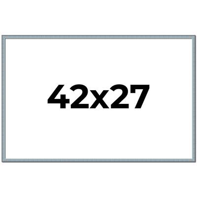42x27 Frame Rustic Sky Blue Solid Wood Picture Frame | 0.75 Inch