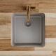 preview thumbnail 41 of 75, Karran Undermount Quartz Bar Single Bowl Sink