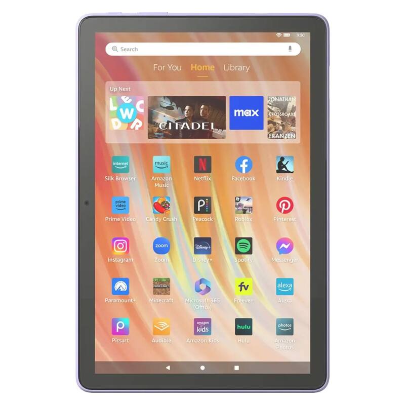 Amazon Fire HD 10 64GB 10.1" Tablet with Wi-Fi - 13th Gen (Lilac)