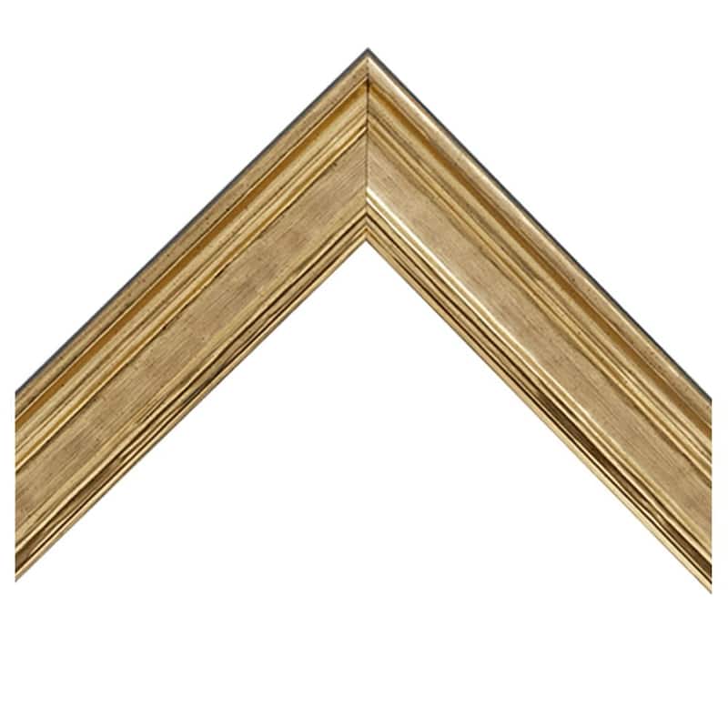 Frame My Mirror Gold Framed Mirror, Crenshaw Design.