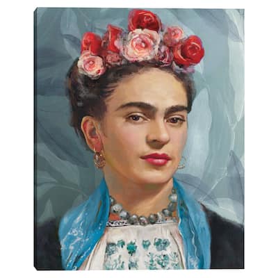 Kahlo Portrait I by Studio Arts Canvas Art Print