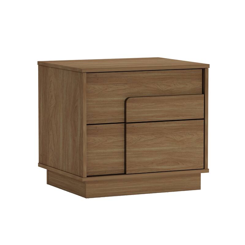 Manhattan Comfort Horizon 22" Nightstand (2-Drawer)
