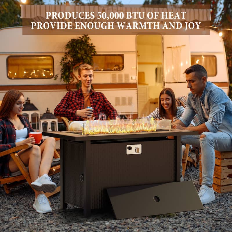 Futzca Fire Pit Propane - N/A