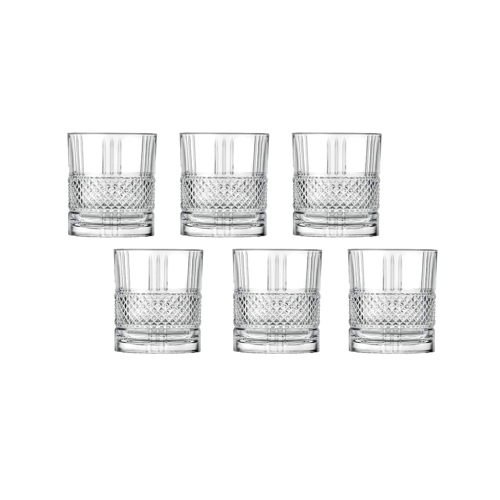 Brilliant Collection Double Old Fashion Set of 6 By Lorren Home Trends