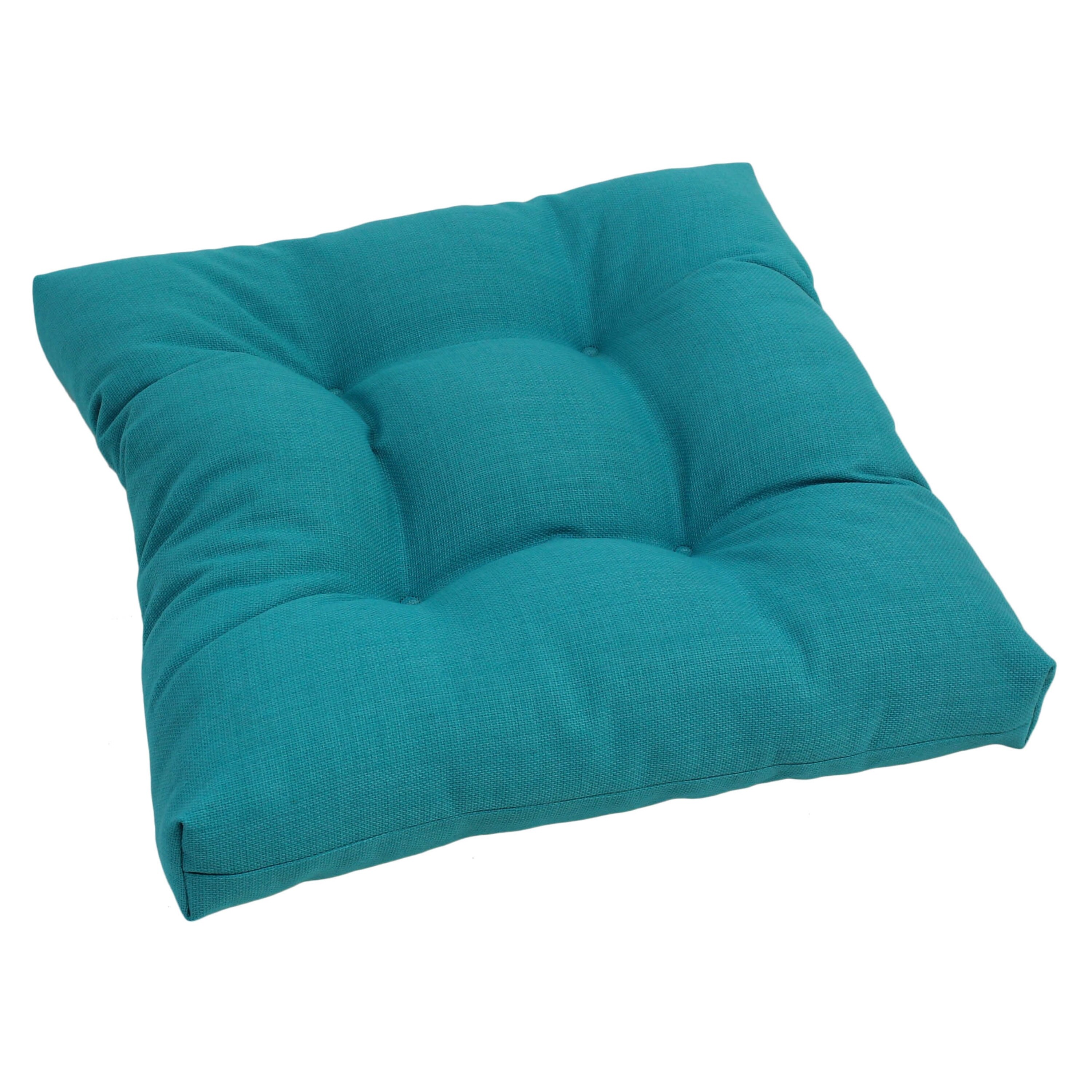 19-inch Square Indoor/Outdoor Tufted Chair Cushion - 19" x - Picture 6 of 74