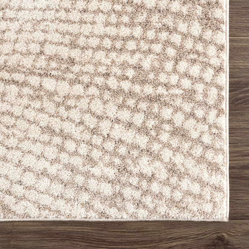 Abani Rugs Sahara SAH150A Desert Folds Beige Cream Area Rug