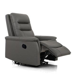 DENOSEN Faux Leather Manual Recliner Chair