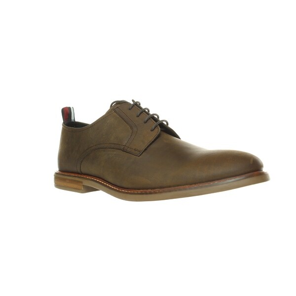 Shop Ben Sherman Mens Brent Plain Toe Brown Leather Oxford
