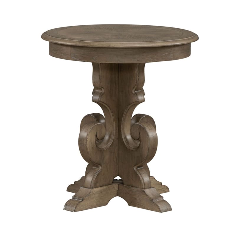 Magnolia Manor Weathered Bisque Optional 3 Piece Cocktail Table Set