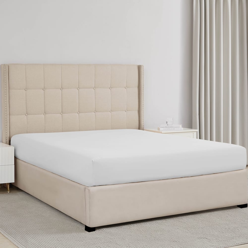 Vilano Extra Deep Pocket Fitted Bed Sheet , 2 pack, Fitted Sheet Only, Bed Sheet Seperates